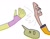 Size: 788x616 | Tagged: artist needed, safe, imported from derpibooru, adagio dazzle, 1000 hours in ms paint, crossover, ed edd n eddy, eddy, eddy (ed edd n eddy), ms paint
