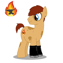 Size: 1000x1000 | Tagged: safe, artist:dragonchaser123, imported from derpibooru, oc, oc only, oc:iron hammer, cutie mark, simple background, solo, transparent background, vector