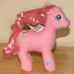 Size: 499x503 | Tagged: safe, imported from derpibooru, pinkie pie (g3), christmas, g3, hasbro, irl, ornament, photo, plushie, solo
