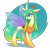 Size: 3769x3593 | Tagged: safe, artist:jadedjynx, imported from derpibooru, queen chrysalis, changedling, changeling, changeling queen, to where and back again, a better ending for chrysalis, abstract background, chest fluff, discussion in the comments, female, fluffy, frown, good, good end, purified chrysalis, reformed, signature, solo, spread wings, what if, wide eyes