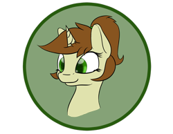 Size: 1550x1200 | Tagged: safe, artist:chamberofsnejwitz, imported from derpibooru, oc, oc only, oc:fancy fletch, pony, unicorn, badge, face, simple background, solo, transparent background