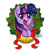 Size: 1000x1000 | Tagged: safe, artist:xwhitedreamsx, imported from derpibooru, twilight sparkle, alicorn, pony, advent wreath, bell, christmas, christmas wreath, cute, female, looking at you, simple background, smiling, solo, transparent background, twiabetes, twilight sparkle (alicorn)