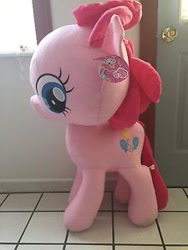 Size: 225x300 | Tagged: safe, imported from derpibooru, pinkie pie, pony, 42 inches, hasbro, irl, official, photo, plushie, solo