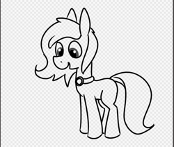 Size: 690x585 | Tagged: safe, artist:liserancascade, imported from derpibooru, oc, oc only, oc:emerald jewel, earth pony, pony, colt quest, amulet, child, colt, cute, foal, happy, male, monochrome, sketch, solo, wip