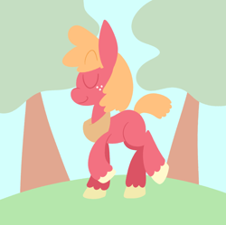 Size: 1553x1544 | Tagged: safe, artist:typhwosion, imported from derpibooru, big macintosh, earth pony, pony, male, solo, stallion