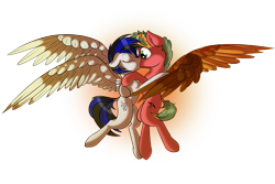 Size: 3001x2001 | Tagged: safe, artist:beardie, imported from derpibooru, oc, oc only, pegasus, pony, commission, kissing, simple background, transparent background