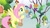 Size: 1280x720 | Tagged: safe, imported from derpibooru, screencap, constance, fluttershy, bird, blue jay, pegasus, pony, filli vanilli, bird house, chickadee (bird), female, flying, mare, music in the treetops, purple martin, solo, songbird