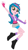 Size: 265x466 | Tagged: safe, artist:cookiechans2, artist:mlprocker123, imported from derpibooru, oc, oc only, oc:lightning pie, equestria girls, base used, boots, clothes, compression shorts, next generation, offspring, parent:pinkie pie, parent:thunderbass, parents:pinkiebass, shorts, skirt, socks, solo