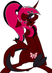 Size: 1629x2300 | Tagged: safe, artist:lyoka, deleted from derpibooru, imported from derpibooru, oc, oc only, oc:mythia lore, original species, shark pony, cutie mark, solo