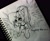 Size: 1621x1322 | Tagged: safe, artist:evildraw, imported from derpibooru, twilight sparkle, twilight sparkle (alicorn), alicorn, pony, my little brony risovach, alternate hairstyle, female, solo, traditional art