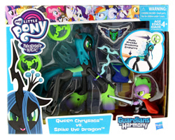 Size: 2000x1600 | Tagged: safe, imported from derpibooru, queen chrysalis, spike, guardians of harmony, irl, photo, toy