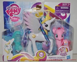 Size: 400x323 | Tagged: safe, imported from derpibooru, pinkie pie, princess celestia, brushable, irl, photo, toy