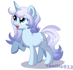 Size: 1024x983 | Tagged: safe, artist:spookyle, imported from derpibooru, oc, oc only, oc:flower frost, pony, unicorn, female, mare, raised hoof, simple background, solo, transparent background