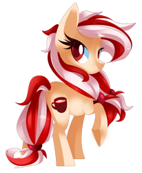 Size: 3643x4426 | Tagged: safe, artist:sorasku, imported from derpibooru, oc, oc only, oc:peppermint mocha, earth pony, pony, absurd resolution, female, mare, simple background, solo, transparent background