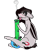 Size: 689x869 | Tagged: safe, artist:cyn-ner, imported from derpibooru, oc, oc only, oc:sickle cell, pony, blushing, bong, drug use, drugs, high, narcotics, simple background, solo, tongue out, transparent background