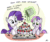 Size: 864x720 | Tagged: safe, artist:docwario, imported from derpibooru, rarity, sweetie belle, pony, spider, adoracreepy, animated, bucket, cake, context is for the weak, creepy, cute, dialogue, duo, female, food, gif, looking at something, magic, open mouth, rarity looking at food, signature, sisters, sweetie belle's magic brings a great big smile, telekinesis, wat, why