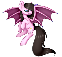 Size: 1549x1440 | Tagged: safe, artist:despotshy, imported from derpibooru, oc, oc only, bat pony, pony, female, mare, simple background, solo, transparent background