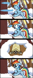 Size: 409x951 | Tagged: safe, artist:evil-dec0y, edit, imported from derpibooru, rainbow dash, tank, pegasus, pony, tanks for the memories, bad end, bipedal, bone, comic, crying, dead, eyes closed, female, mare, runny nose, shocked, skeleton, snow, wide eyes
