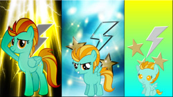 Size: 1920x1080 | Tagged: safe, artist:austiniousi, artist:laser-pancakes, artist:mr-kennedy92, artist:puetsua, imported from derpibooru, lightning dust, pegasus, pony, cute, cutie mark, female, filly, foal, mare, vector, younger