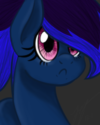 Size: 4000x5000 | Tagged: safe, artist:unknown-wonders, imported from derpibooru, oc, oc only, pony, absurd resolution, frown, solo