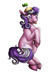 Size: 3000x4000 | Tagged: safe, artist:lupiarts, imported from derpibooru, screwball, pony, female, simple background, solo, tongue out, transparent background