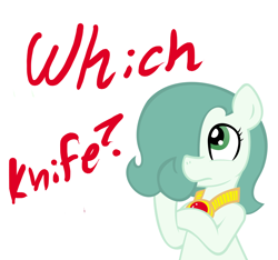 Size: 1500x1406 | Tagged: safe, artist:ficficponyfic, edit, imported from derpibooru, oc, oc only, oc:emerald jewel, earth pony, pony, colt quest, amulet, child, color, colored, colt, cyoa, femboy, foal, hair over one eye, male, question mark, simple background, solo, story included, thinking, vector, white background
