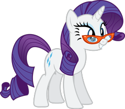 Size: 4615x3999 | Tagged: safe, artist:deyrasd, imported from derpibooru, rarity, pony, unicorn, absurd resolution, female, glasses, simple background, solo, transparent background, vector