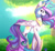 Size: 1200x1100 | Tagged: safe, artist:rejnbo, imported from derpibooru, princess celestia, alicorn, pony, female, solo, tree