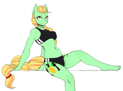 Size: 1280x953 | Tagged: safe, artist:novabytes, imported from derpibooru, oc, oc only, oc:amber waves, anthro, earth pony, plantigrade anthro, breasts, explicit source, reasonably sized breasts, simple background, solo, transparent background