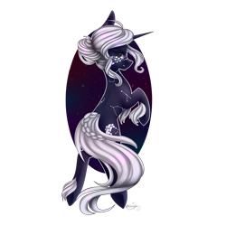 Size: 3000x3000 | Tagged: safe, artist:ohhoneybee, imported from derpibooru, oc, oc only, oc:silver raven, pony, unicorn, female, mare, solo