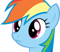 Size: 11899x10443 | Tagged: safe, artist:cyanlightning, imported from derpibooru, rainbow dash, pony, may the best pet win, .svg available, absurd resolution, close-up, cute, female, simple background, solo, transparent background, vector