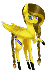 Size: 1271x1897 | Tagged: safe, artist:bonniebatman, imported from derpibooru, oc, oc only, pegasus, pony, female, mare, raised hoof, simple background, solo, transparent background