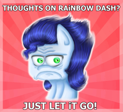 Size: 1567x1432 | Tagged: safe, artist:moonlightprincess002, imported from derpibooru, soarin', pony, faic, grumpy, image macro, male, meme, solo