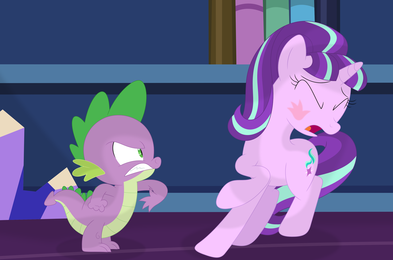 Please don't look at me like that, Spike by Porygon2z on DeviantArt