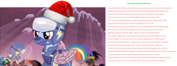 Size: 2108x790 | Tagged: safe, imported from derpibooru, screencap, rainbow dash, pony, the cutie re-mark, alternate timeline, apocalypse dash, bane, baneposting, christmas, crystal war timeline, female, fighter pilot, image macro, meme, solo, text