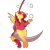 Size: 1000x1000 | Tagged: safe, artist:rosewend, imported from derpibooru, oc, oc only, oc:star seeker, pegasus, pony, scythe, simple background, solo, transparent background