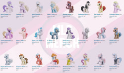 Size: 1325x783 | Tagged: safe, imported from derpibooru, b. sharp, beaude mane, berry preppy, blueberry curls, bubblegum blossom, business savvy, coco pommel, colton john, crimson cream, daisy, don neigh, fancypants, fashion statement, flower wishes, grace manewitz, honey curls, joan pommelway, lavender bloom, levon song, luckette, mare e. belle, mare e. lynn, neigh sayer, pegasus olsen, peggy holstein, pinot noir, prim hemline, pursey pink, roger silvermane, shiraz, silver berry, sterling silver, strawberry ice, swanky hank, upper east side, blind bag, mlpmerch, official, photo, toy, upper east stride