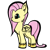 Size: 1000x1000 | Tagged: safe, artist:alexa0118, imported from derpibooru, fluttershy, pony, chest fluff, female, profile, simple background, solo, transparent background, unshorn fetlocks