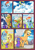Size: 1355x1920 | Tagged: safe, artist:pencils, imported from derpibooru, applejack, rainbow dash, oc, oc:arli, bushwoolie, earth pony, pegasus, pony, comic:anon's pie adventure, :o, bow, butt, cloud, comic, cowboy hat, crashing, dock, eye contact, female, flying, frown, glare, gritted teeth, hair bow, hat, lightning, looking at each other, looking up, mare, messy mane, open mouth, plot, rainbow crash, raised eyebrow, raised hoof, raised leg, sky, smirk, spread wings, stetson, underhoof, walking, wide eyes