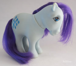 Size: 594x517 | Tagged: safe, imported from derpibooru, rarity, g1, g4, g4 to g1, generation leap, irl, photo, solo, toy