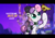 Size: 3508x2480 | Tagged: safe, artist:rainihorn, imported from derpibooru, sweetie belle, bird, pony, robot, robot pony, unicorn, friendship is witchcraft, bastion, bastion (overwatch), canterlot, castle, crossover, female, ganymede (overwatch), gun, hooves, horn, mare, minigun, neigh soul sister, overwatch, play of the game, solo, sweetie bot, text, video game, weapon