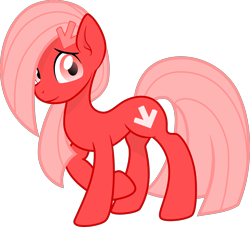 Size: 2200x1996 | Tagged: safe, artist:arifproject, artist:monochromacat, imported from derpibooru, oc, oc only, oc:downvote, earth pony, pony, 2017 community collab, derpibooru, derpibooru community collaboration, derpibooru ponified, hair over one eye, looking at you, meta, ponified, raised eyebrow, raised hoof, shy, simple background, smiling, solo, standing, transparent background, vector