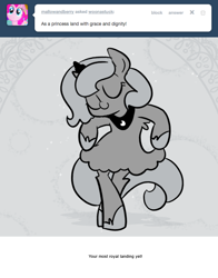 Size: 666x851 | Tagged: safe, artist:egophiliac, imported from derpibooru, princess luna, pony, moonstuck, bipedal, clothes, curtsey, cute, dress, female, filly, grayscale, lunabetes, monochrome, solo, woona, younger