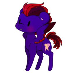 Size: 1000x1000 | Tagged: safe, artist:cinnamonsparx, imported from derpibooru, oc, oc only, oc:speed chaser, pegasus, pony, chibi, male, simple background, solo, stallion, transparent background