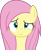 Size: 3316x4000 | Tagged: safe, artist:slb94, imported from derpibooru, fluttershy, pony, flutter brutter, bed mane, confluttershy, confused, cute, female, messy mane, morning ponies, raised eyebrow, shyabetes, simple background, solo, transparent background, vector