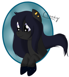 Size: 2000x2250 | Tagged: safe, artist:cloudy95, imported from derpibooru, oc, oc only, oc:moon aura, earth pony, pony, female, mare, simple background, solo, transparent background