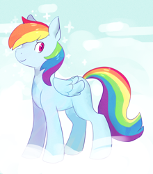 Size: 942x1071 | Tagged: safe, artist:sparkdust, imported from derpibooru, rainbow dash, female, solo