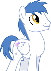 Size: 756x1057 | Tagged: safe, artist:rstfactory, imported from derpibooru, brolly, whitewash, pegasus, pony, background pony, simple background, solo, transparent background, vector