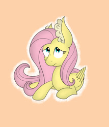 Size: 1024x1195 | Tagged: safe, artist:theartistsora, imported from derpibooru, fluttershy, pony, cute, ear fluff, female, fluffy, silly, silly pony, solo