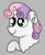 Size: 460x558 | Tagged: safe, artist:pastelhorses, imported from derpibooru, sweetie belle, cute, female, portrait, solo